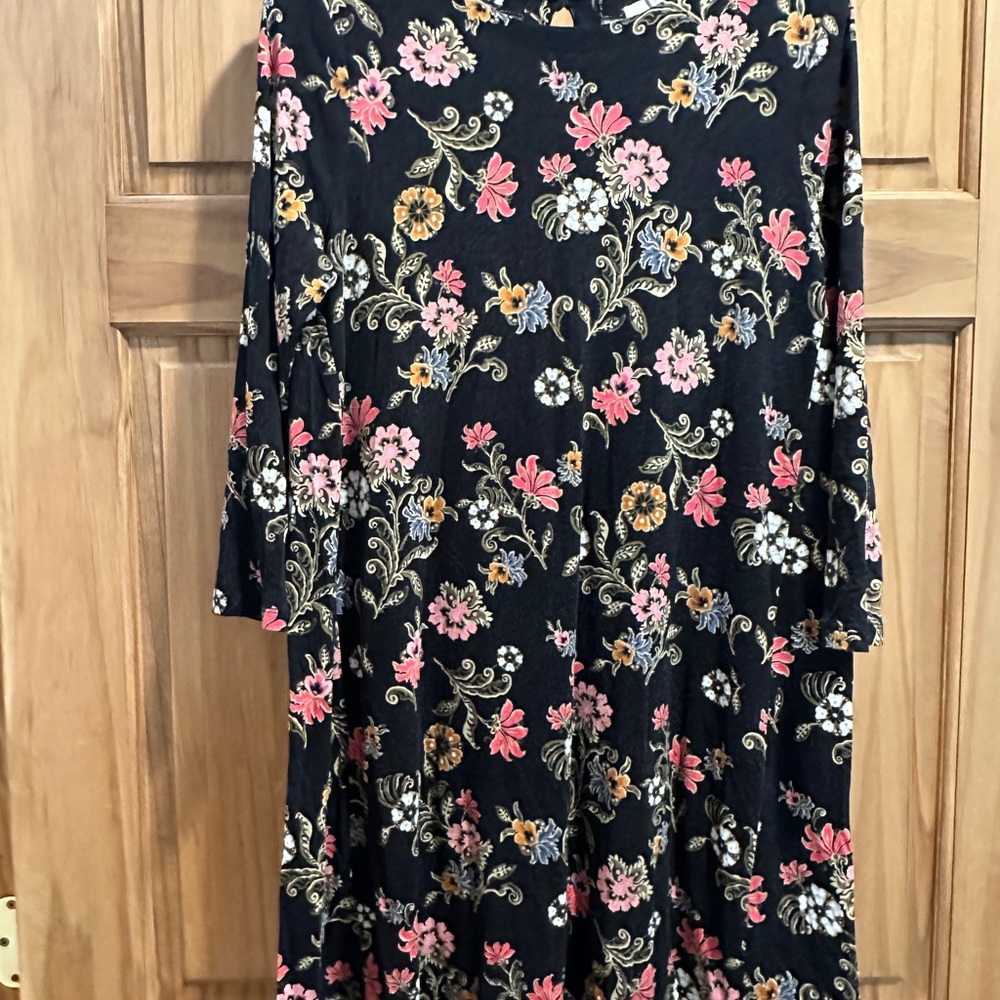 Floral Long Sleeve Dress